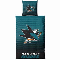 Souprava povlečení NHL San Jose Sharks Dots Great Branding
