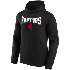 Mikina s kapucí NBA Toronto Raptors Word Arch Graphic Fanatics Branded Black