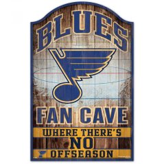 Dřevěná nástěnná cedule NHL St. Louis Blues WinCraft Brand