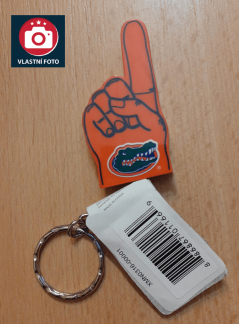 Přívěšek NCAA College Florida Gators Foam Finger FOCO Brand