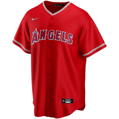 Dres MLB Los Angeles Angels Alternate Replica Jersey Nike - Red