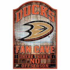 Dřevěná nástěnná cedule NHL Anaheim Ducks WinCraft Brand