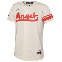 Dětský dres MLB Los Angeles Angels City Connect Replica Jersey Nike - Cream