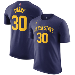 Tričko NBA Golden State Warriors Stephen Curry #30 Statement Player Name & Number Jordan Loyal Blue