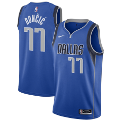 Dres NBA Dallas Mavericks Luka Doncic Icon Edition Swingman Jersey Nike Blue