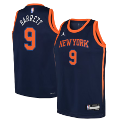 Dětský dres NBA New York Knicks RJ Barrett Statement Edition Swingman Jersey Jordan Navy