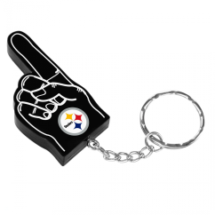 Přívěšek NFL Pittsburgh Steelers Foam Finger FOCO Brand