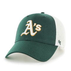 Kšiltovka MLB Oakland Athletics Branson Trucker MVP Snapback 47' Brand - Green/White