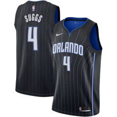 Dres NBA Orlando Magic Jalen Suggs Icon Edition Swingman Jersey Nike Black