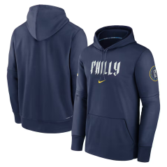 Mikina s kapucí MLB Philadelphia Phillies City Connect Therma Hoodie Nike Navy