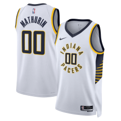 Dres NBA Indiana Pacers Bennedict Mathurin Association Edition Swingman Jersey Nike White