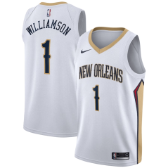 Dětský dres NBA New Orleans Pelicans Zion Williamson Association Edition Swingman Jersey Nike - White