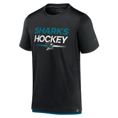 Tričko NHL San Jose Sharks Authentic Pro Locker Room Fanatics Branded - Black