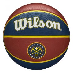 Basketbalový míč NBA Denver Nuggets Team Tribute Size 7 Wilson