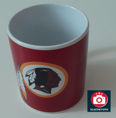 Hrnek NFL Washington Commanders / Redskins Retro Team Logo Fade FOCO Brand