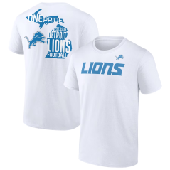 Tričko NFL Detroit Lions Hometown Hot Shot Graphic Fanatics Branded White