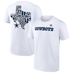 Tričko NFL Dallas Cowboys Hometown Hot Shot Graphic Fanatics Branded White