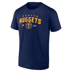 Tričko NBA Denver Nuggets Rebel Logo Fanatics Branded Navy
