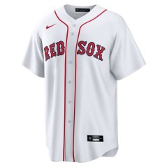 Dres MLB Boston Red Sox Home Replica Jersey Nike - White