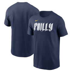 Tričko MLB Philadelphia Phillies City Connect Wordmark Nike - Navy