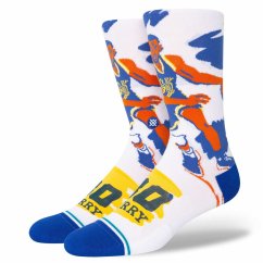 Ponožky NBA Stephen Curry Golden State Warriors Paint Crew Stance - White