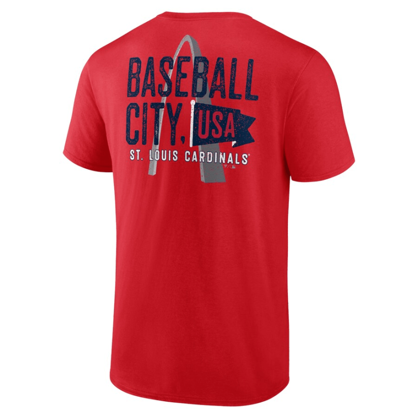 Tričko MLB St. Louis Cardinals Baseball Hometown Graphic Fanatics Branded