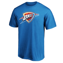 Tričko NBA Oklahoma City Thunder Primary Team Logo Fanatics Branded Blue