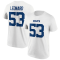 Tričko NFL Indianapolis Colts Darius Leonard #53 Player Name & Number Fanatics Branded White