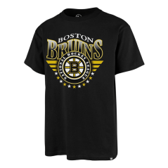 Tričko NHL Boston Bruins Black Echo '47 Brand - Black