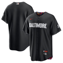 Dres MLB Baltimore Orioles City Connect Replica Jersey Nike - Black