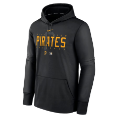 Mikina s kapucí MLB Pittsburgh Pirates Authentic Collection Pre Game Therma Hoodie Nike