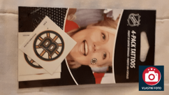 Tetovací nálepky NHL Boston Bruins WinCraft Brand