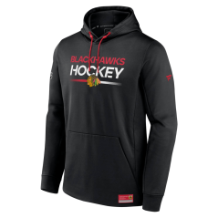 Mikina s kapucí NHL Chicago Blackhawks Authentic Pro Locker Room Fanatics Branded - Black