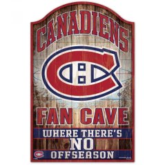 Dřevěná nástěnná cedule NHL Montreal Canadiens WinCraft Brand