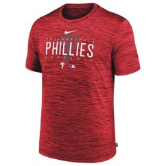 Tričko MLB Philadelphia Phillies Authentic Practice Velocity Performance Nike