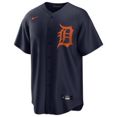 Dres MLB Detroit Tigers Alternate Road Replica Jersey Nike - Navy