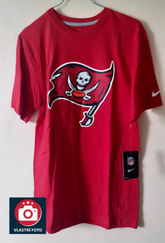 Tričko NFL Tampa Bay Buccaneers Team Logo Nike - Red