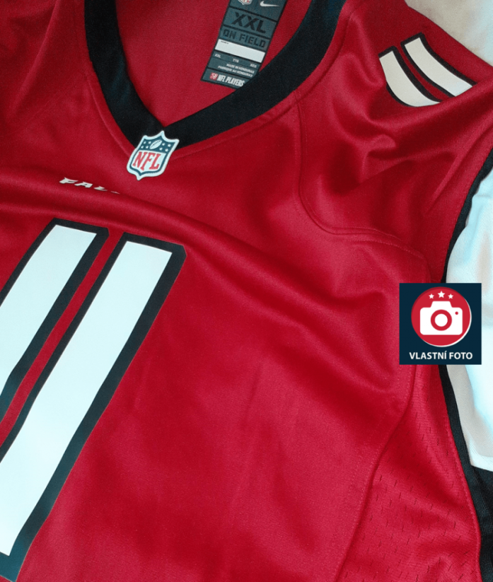 Dres NFL Atlanta Falcons Julio Jones Game Jersey Nike - Red