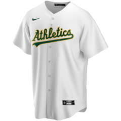 Dres MLB Oakland Athletics Home Replica Jersey Nike - White