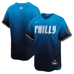 Dres MLB Philadelphia Phillies City Connect Limited Jersey Nike - Blue