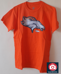 Tričko NFL Denver Broncos Team Logo Majestic - Orange