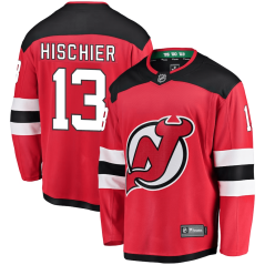 Dětský dres NHL Nico Hischier New Jersey Devils Home Breakaway Player Jersey Fanatics Branded