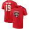 Tričko NHL Matthew Tkachuk Florida Panthers #19 Authentic Stack Player Name & Number Fanatics Branded Red