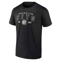 Tričko NBA Brooklyn Nets Rebel Logo Fanatics Branded Black