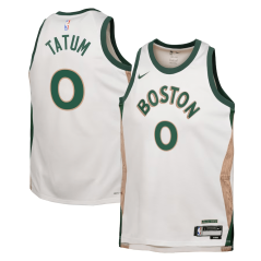 Dětský dres NBA Boston Celtics Jayson Tatum City Edition Swingman Jersey Nike White