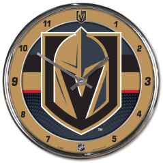 Nástěnné hodiny NHL Vegas Golden Knights WinCraft Brand