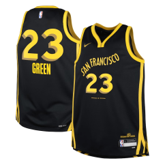 Dětský dres NBA Golden State Warriors Draymond Green City Edition Swingman Jersey Nike Black