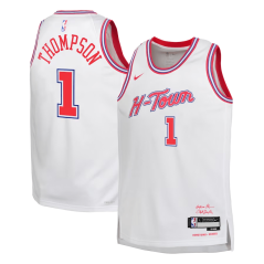 Dětský dres NBA Houston Rockets Amen Thompson City Edition Swingman Jersey Nike White