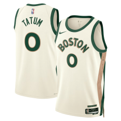 Dres NBA Boston Celtics Jayson Tatum City Edition Swingman Jersey Nike White