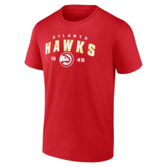 Tričko NBA Atlanta Hawks Rebel Logo Fanatics Branded Red